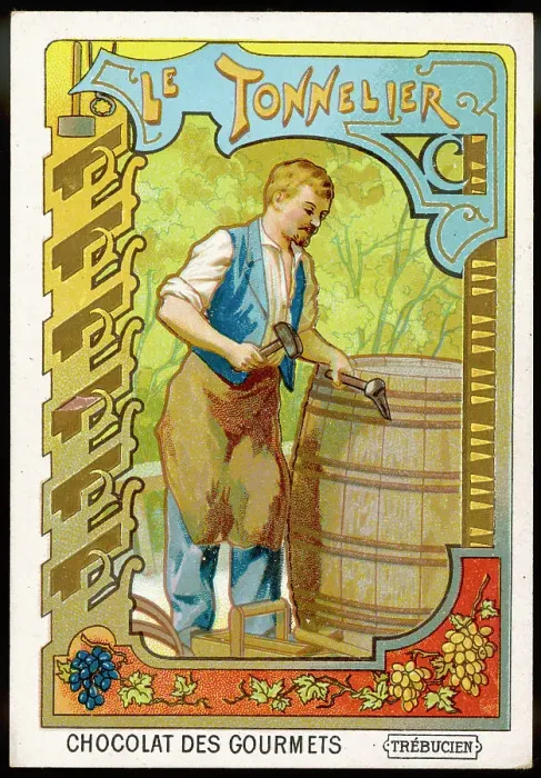 Framed Print : Barrelmaker (Series) Framed Print : Barrelmaker (Series)