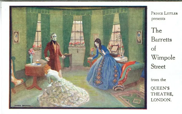 Framed Print : The Barretts of Wimpole Street, by Rudolf Besier Framed Print : The Barretts of Wimpole Street, by Rudolf Besier