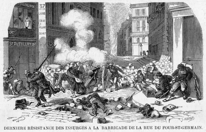 Framed Print : The Last Barricade 2 Framed Print : The Last Barricade 2
