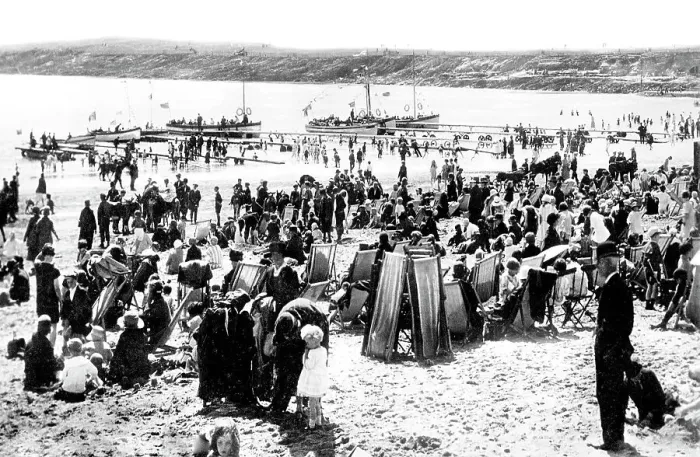 Framed Print : Barry Island early 1900s Framed Print : Barry Island early 1900s