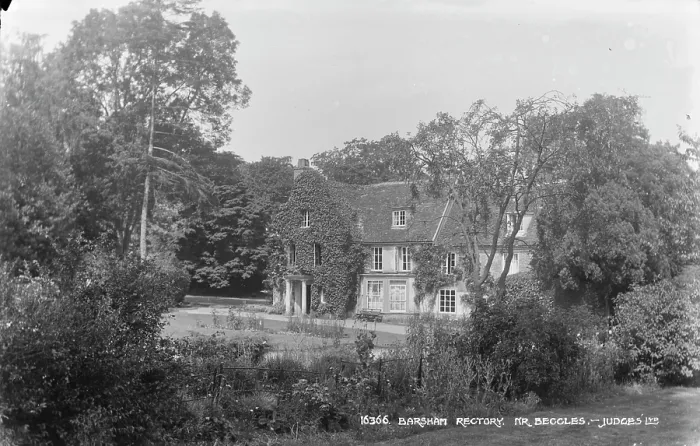 Framed Print : Barsham Rectory Framed Print : Barsham Rectory