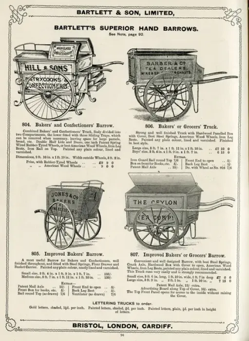 Framed Print : Bartlett & Son Ltd catalogue Framed Print : Bartlett & Son Ltd catalogue