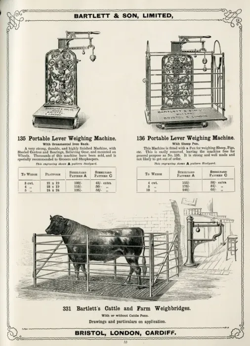 Framed Print : Bartlett & Son Ltd catalogue Framed Print : Bartlett & Son Ltd catalogue