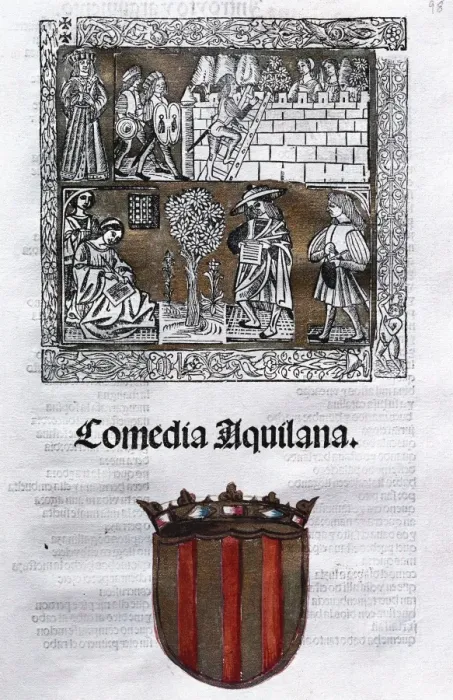 Framed Print : Bartolome de Torres Naharro (c. 1485- c. 1530). Spanish dram