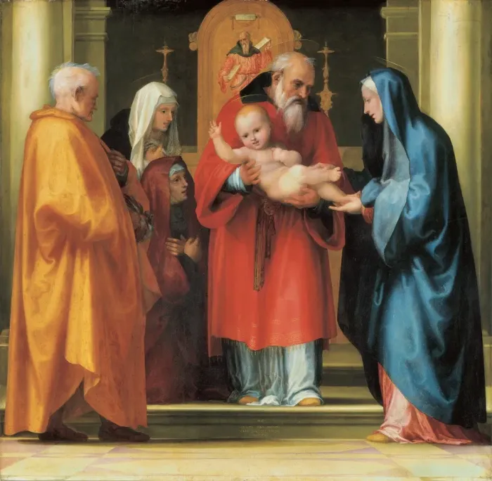 Framed Print : Bartolomeo, Fra or Baccio della Porta (1472-1517)