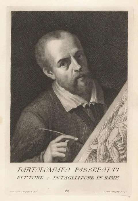 Framed Print : Bartolomeo Passarotti, Italian Mannerist painter, 1529-1592 Framed Print : Bartolomeo Passarotti, Italian Mannerist painter, 1529-1592