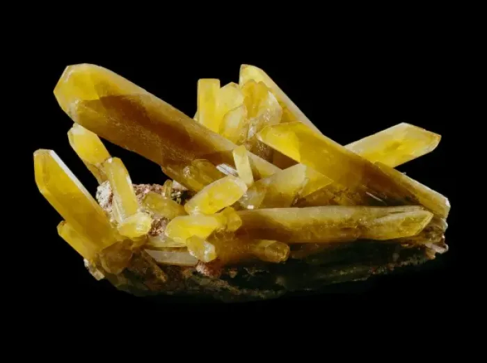 Framed Print : Baryte crystals Framed Print : Baryte crystals