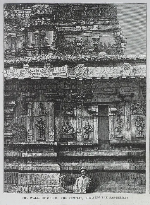 Framed Print : Bas-reliefs, temple complex, Humpi, India Framed Print : Bas-reliefs, temple complex, Humpi, India
