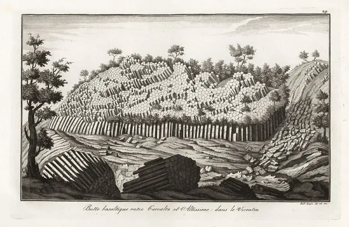 Framed Print : Basalt mound between Cerealto and Altissimo, in Vicentin, Italy Framed Print : Basalt mound between Cerealto and Altissimo, in Vicentin, Italy