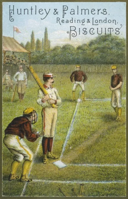 Framed Print : Baseball 1878 Framed Print : Baseball 1878