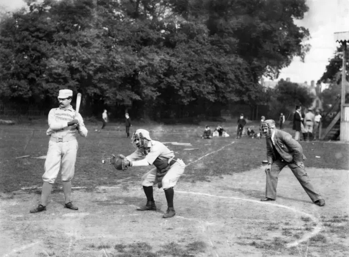 Framed Print : Baseball 1894 Framed Print : Baseball 1894