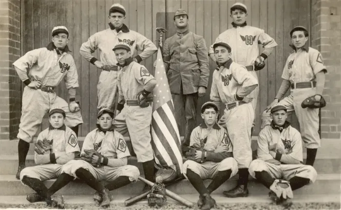 Framed Print : Baseball Team Framed Print : Baseball Team