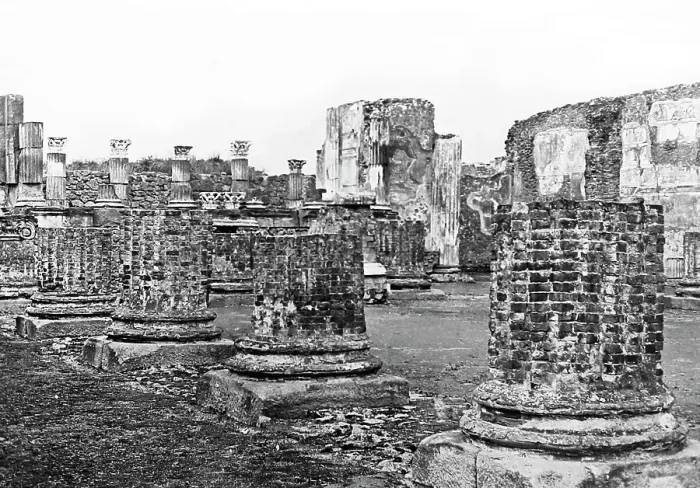 Framed Print : The Basilica, Pompeii, Italy, Victorian period Framed Print : The Basilica, Pompeii, Italy, Victorian period