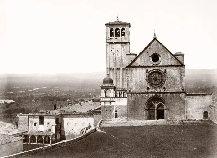 Framed Print : The Basilica of Saint Francis of Assisi, Italy Framed Print : The Basilica of Saint Francis of Assisi, Italy