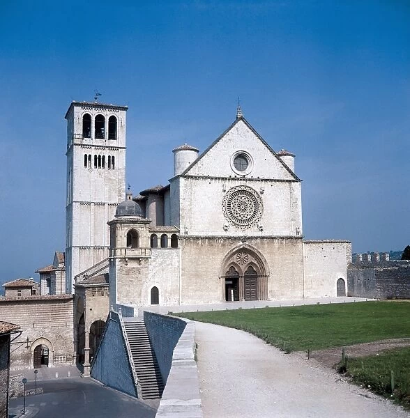 Basilica of St. 1228-1253. ITALY. UMBRIA. PERUGIA