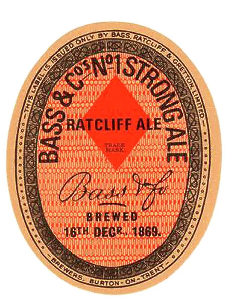 Bass & Co No 1 Strong Ale - Ratcliff Ale