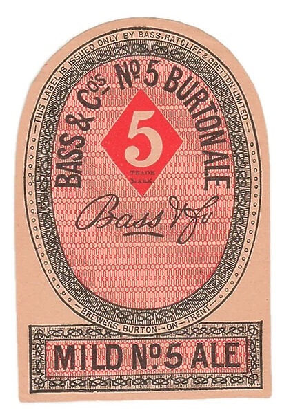 Bass & Co No 5 Mild Burton Ale
