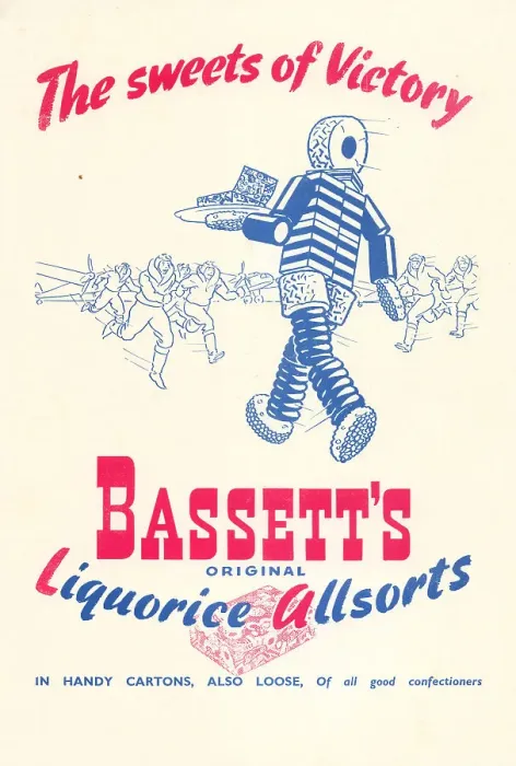Framed Print : Basset's Liquorice Allsorts Advertisement Framed Print : Basset's Liquorice Allsorts Advertisement