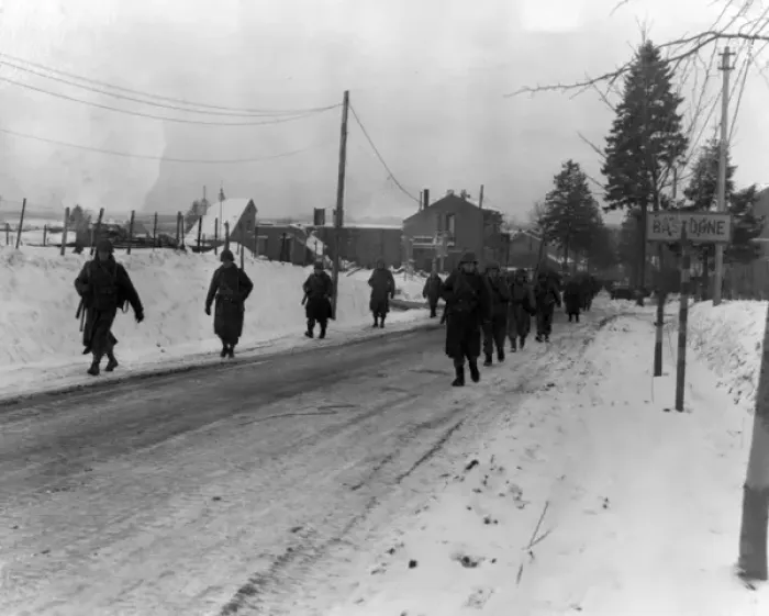 Framed Print : Bastogne siege lifted Framed Print : Bastogne siege lifted