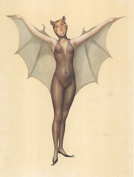 Bat Girl by A. Penot