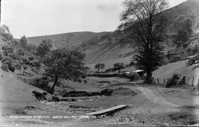 Framed Print : Batch Valley, Church Stretton Framed Print : Batch Valley, Church Stretton