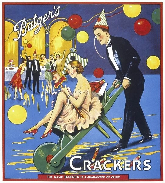 Batgers crackers label