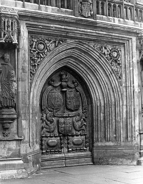 Bath Abbey West Door