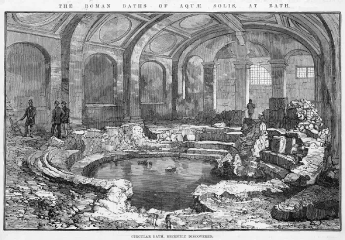 Framed Print : BATH BATHS Framed Print : BATH BATHS