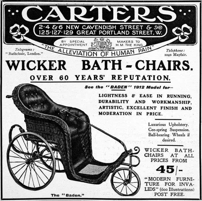 Framed Print : Bath-chair Framed Print : Bath-chair