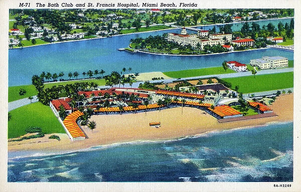 The Bath Club and St. Francis Hospital, Miami Beach, Florida