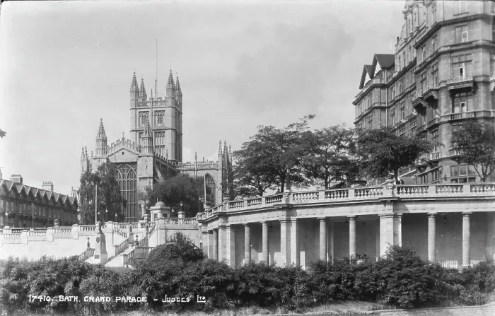 Framed Print : Bath Grand Parade