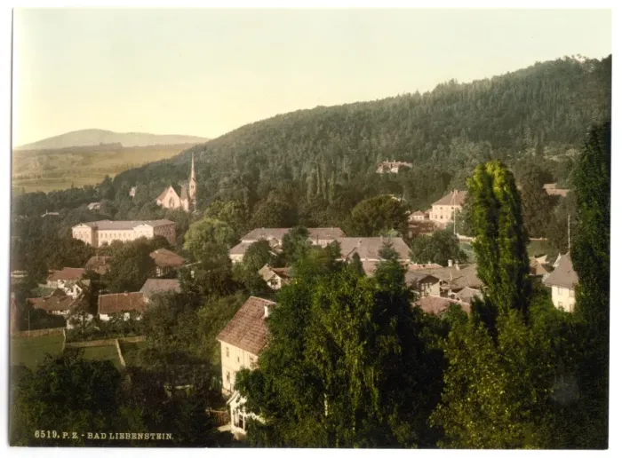 Framed Print : Bath of Liebenstein (i. e. Bad Liebenstein), Thuringia, Germ Framed Print : Bath of Liebenstein (i. e. Bad Liebenstein), Thuringia, Germ