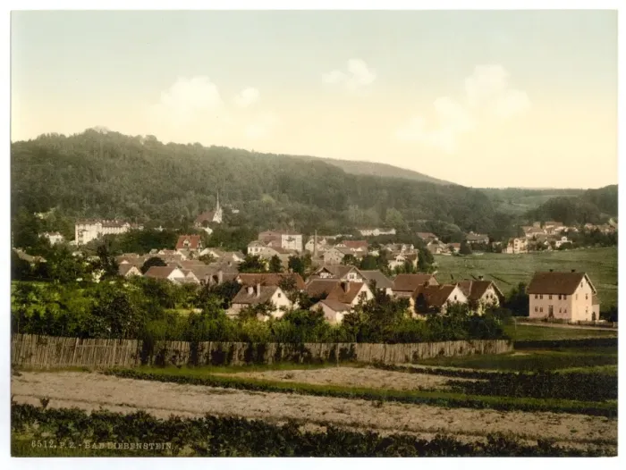 Framed Print : Bath of Liebenstein (i. e. Bad Liebenstein), from the Reichs Framed Print : Bath of Liebenstein (i. e. Bad Liebenstein), from the Reichs