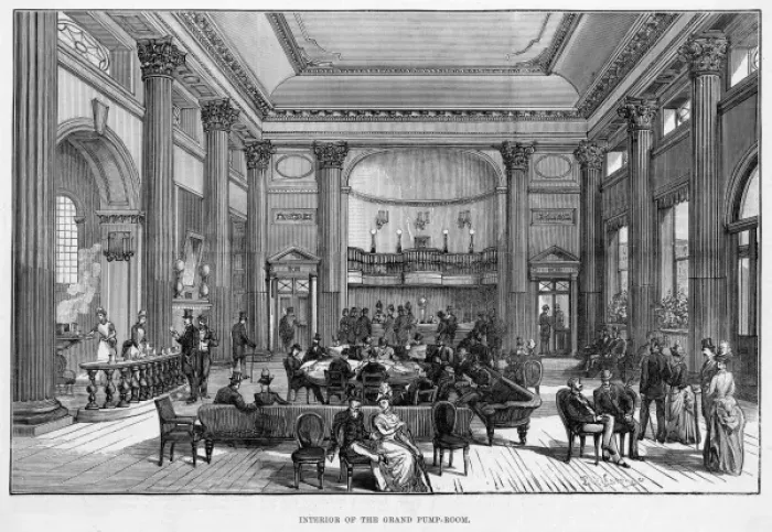 Framed Print : Bath Pump Room Framed Print : Bath Pump Room