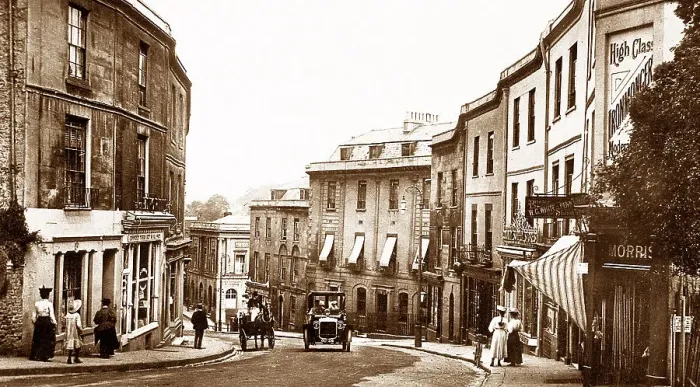 Framed Print : Bath Street, Frome Framed Print : Bath Street, Frome