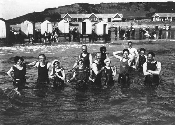 Bathers in Scarborough