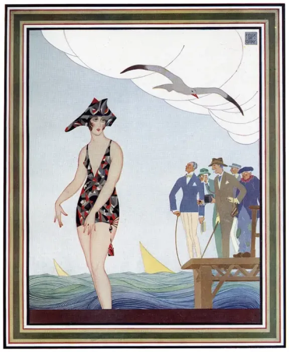 Framed Print : Bathing Beauty 1926 Framed Print : Bathing Beauty 1926
