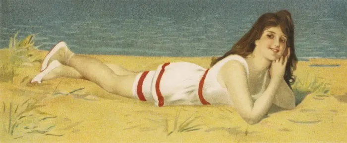 Framed Print : Bathing Beauty Vienne 6 Framed Print : Bathing Beauty Vienne 6