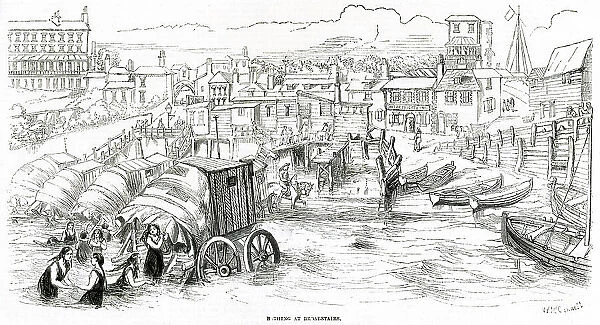 Bathing at Broadstairs 1857