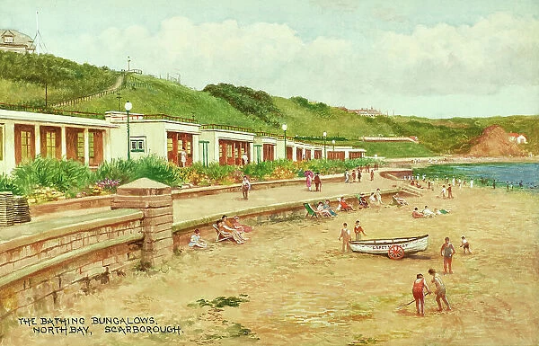 Bathing Bungalows, North Bay, Scarborough, North Yorkshire