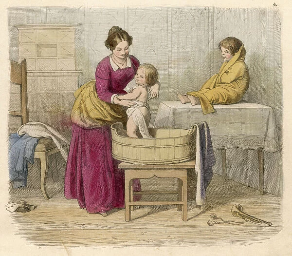 Bathing Child 1852