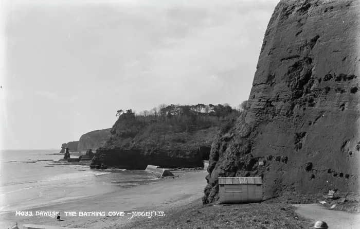 Framed Print : The Bathing Cove Framed Print : The Bathing Cove
