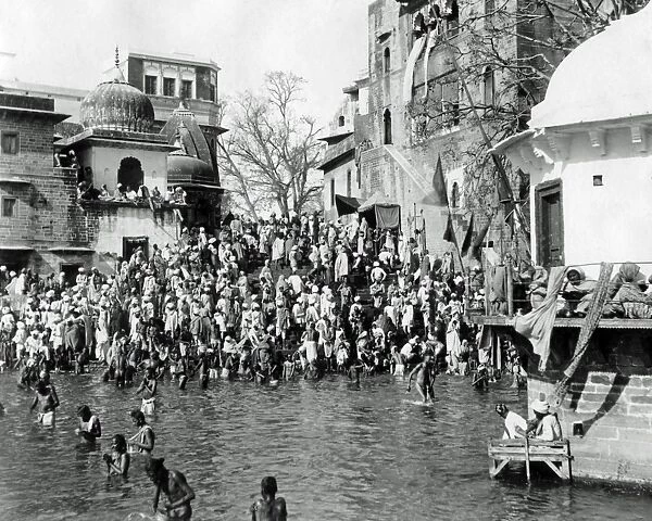 Bathing Ghat, Haridwar, Uttarakhand, India