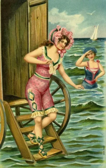 Framed Print : Bathing machine Framed Print : Bathing machine
