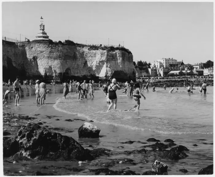 Framed Print : Bathing Scene 1950S Framed Print : Bathing Scene 1950S