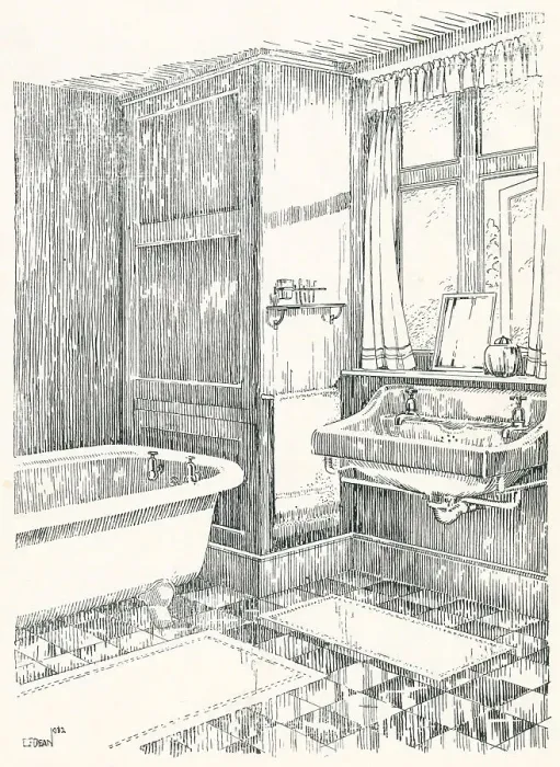Framed Print : Bathroom Interior, Sidcup Framed Print : Bathroom Interior, Sidcup