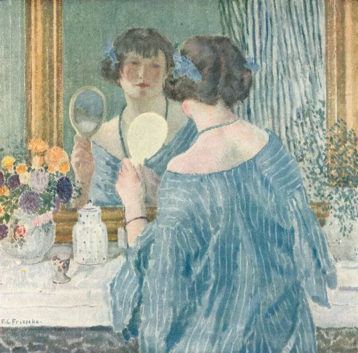 Framed Print : Bathroom Mirror Framed Print : Bathroom Mirror
