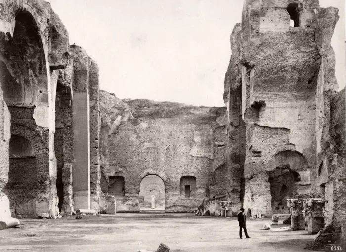 Framed Print : The Baths of Caracalla Terme di Caracalla, Rome, Italy Framed Print : The Baths of Caracalla Terme di Caracalla, Rome, Italy