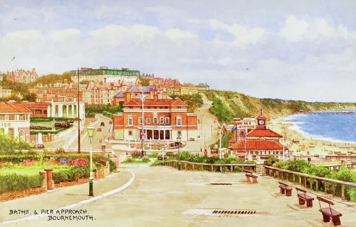 Framed Print : Baths and Pier Approach, Bournemouth, Dorset Framed Print : Baths and Pier Approach, Bournemouth, Dorset