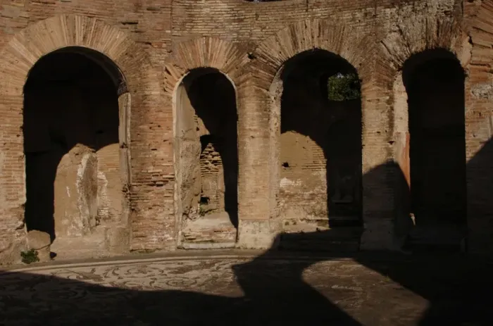 Framed Print : Baths of the Seven Sages. Ostia Antica Framed Print : Baths of the Seven Sages. Ostia Antica